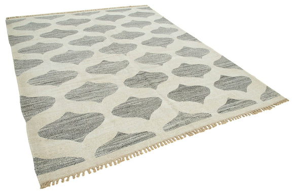 8x10 Grey Contemporary Area Rug - 35454