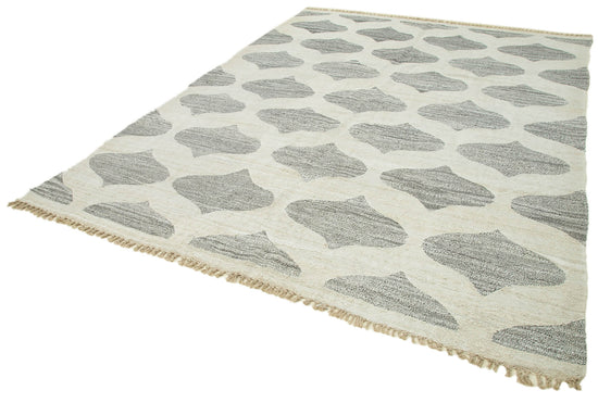 8x10 Grey Contemporary Area Rug - 35454