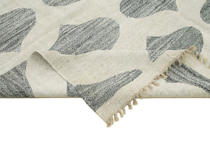 8x10 Grey Contemporary Area Rug - 35454