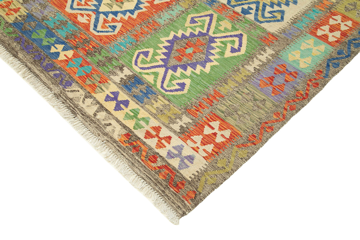 9x11 Multicolor Contemporary Area Rug - 35470