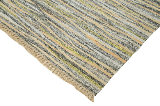 9x13 Multicolor Contemporary Area Rug - 35481