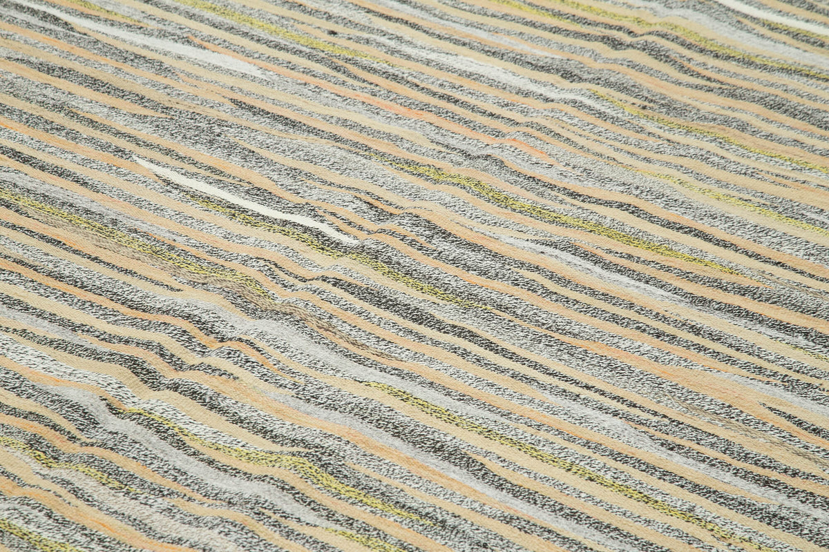 9x13 Multicolor Contemporary Area Rug - 35481