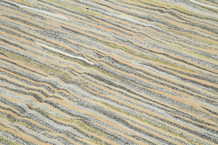 9x13 Multicolor Contemporary Area Rug - 35481