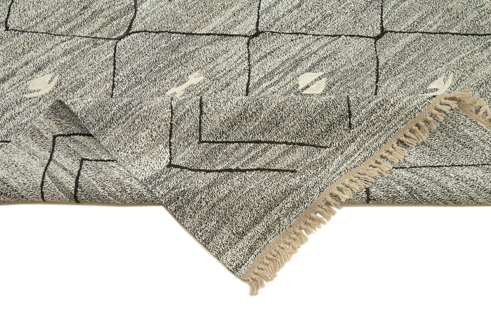 10x14 Grey Contemporary Area Rug - 35485