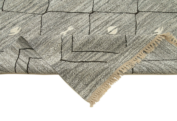 10x14 Grey Contemporary Area Rug - 35485