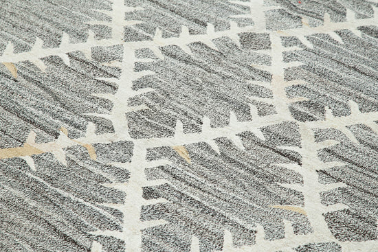 8x11 Grey Contemporary Area Rug - 35490