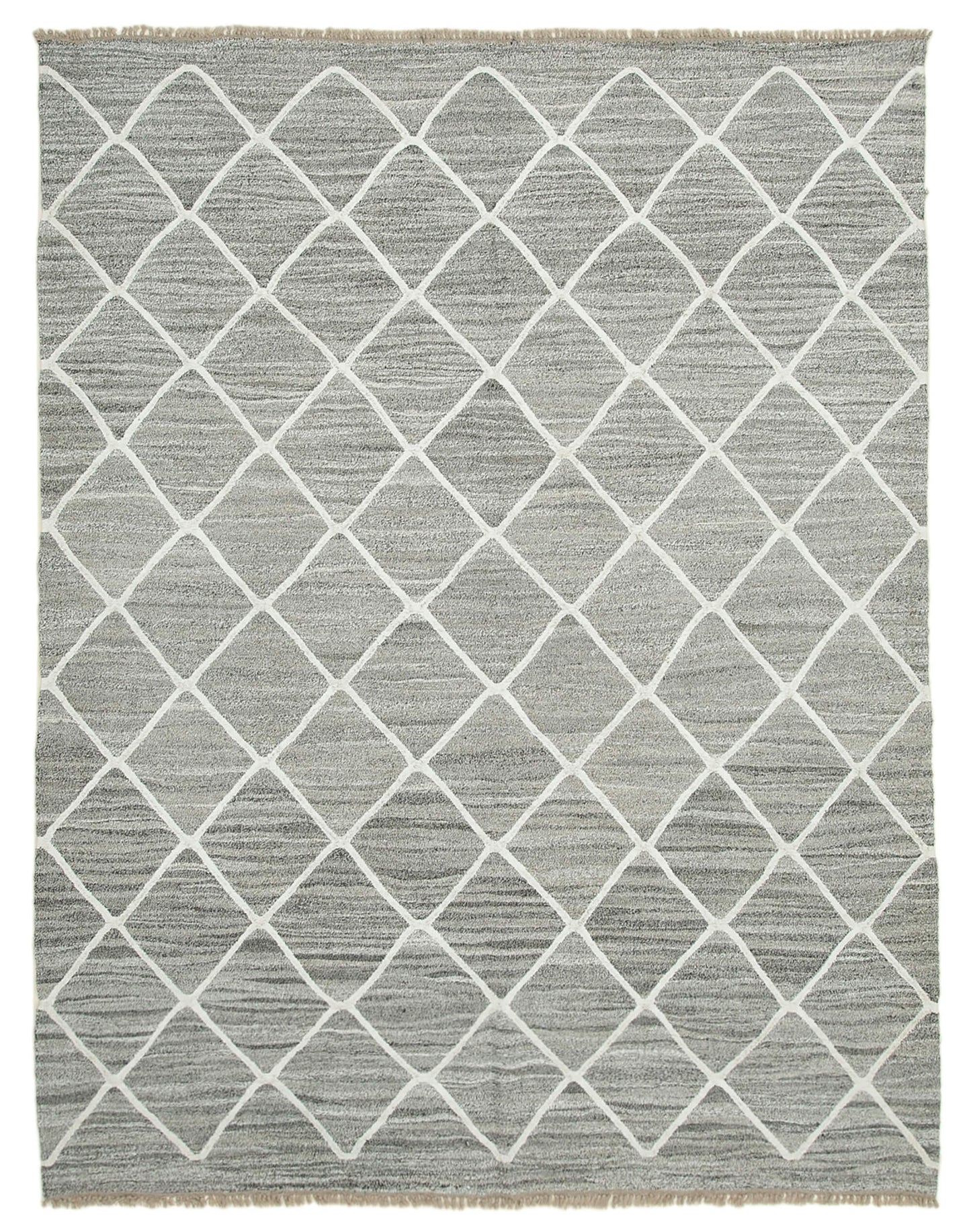 8x10 Grey Contemporary Area Rug - 35493
