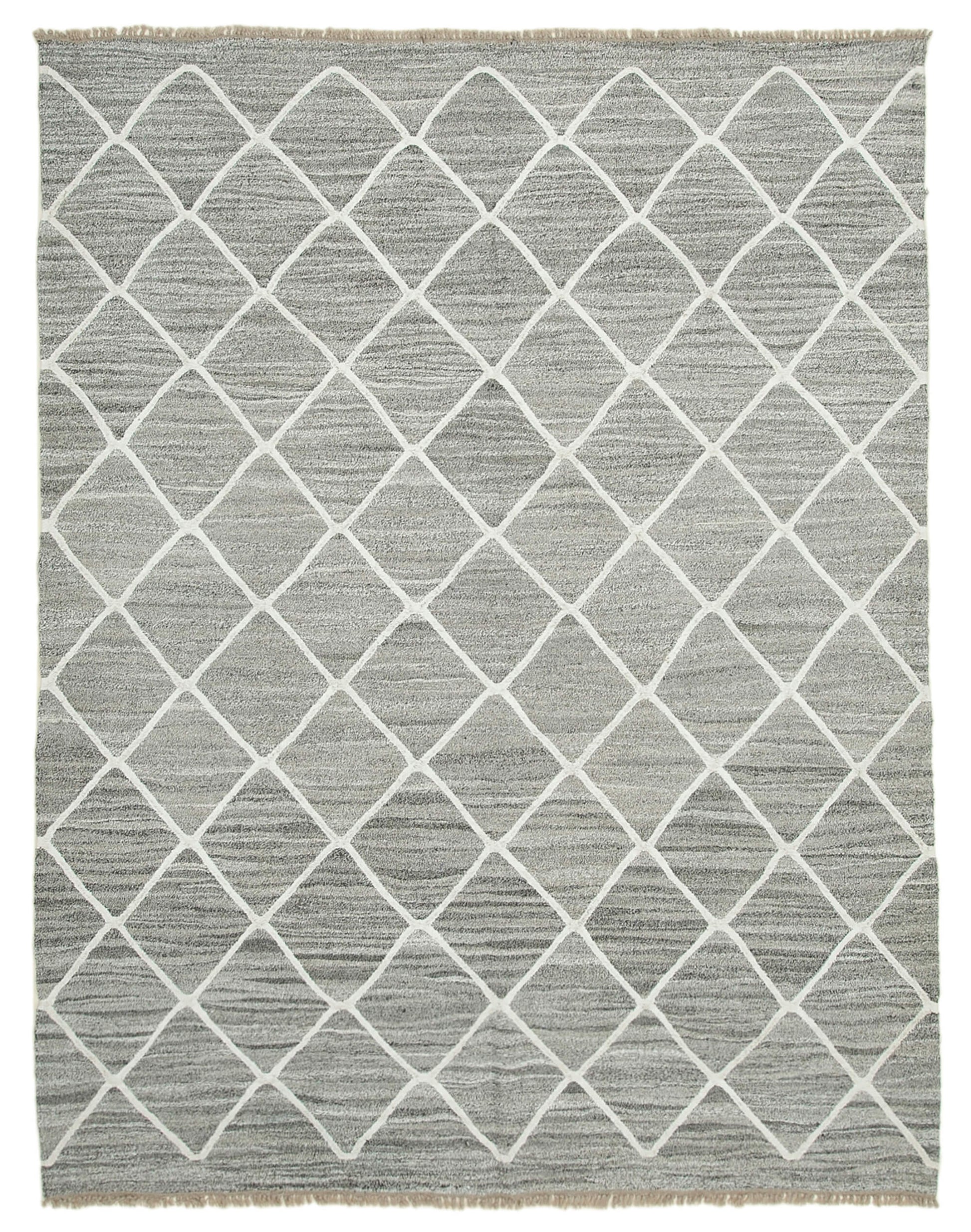 8x10 Grey Contemporary Area Rug - 35493