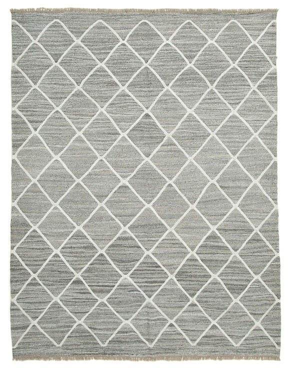 8x10 Grey Contemporary Area Rug - 35493