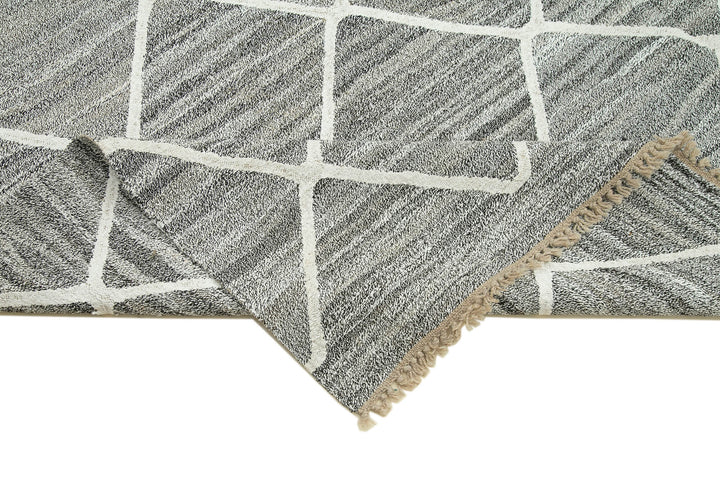 8x10 Grey Contemporary Area Rug - 35493