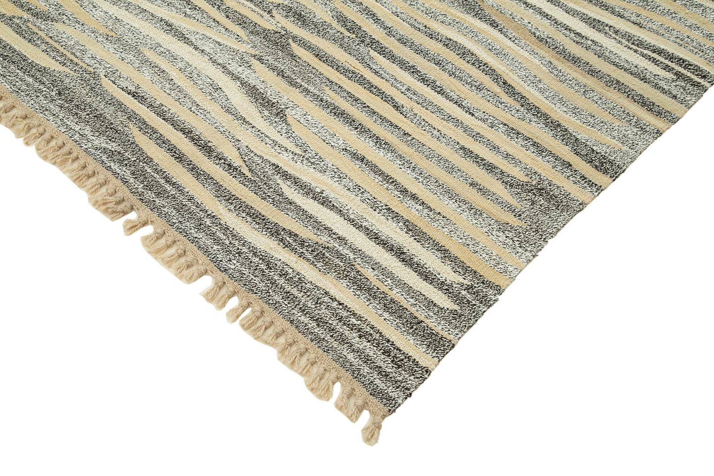 8x11 Beige Contemporary Area Rug - 35494