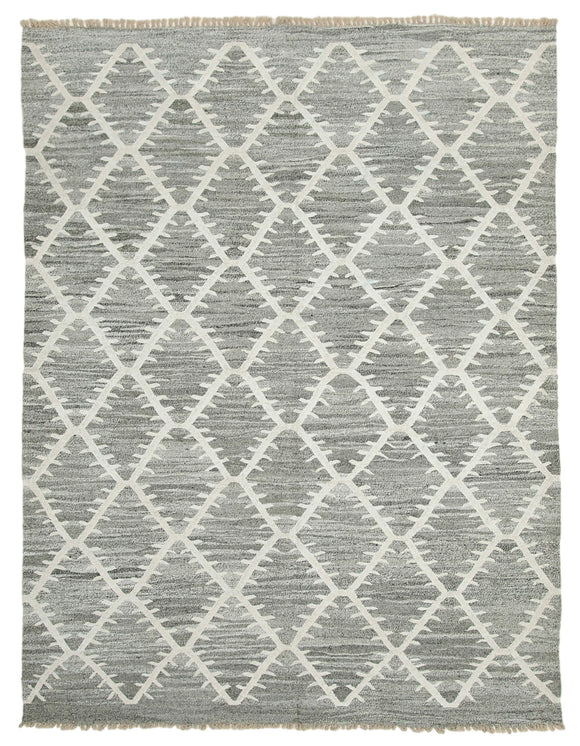8x10 Grey Contemporary Area Rug - 35495