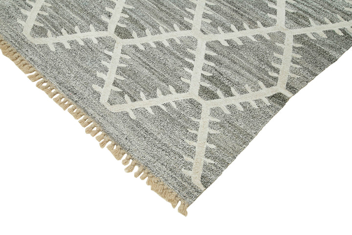 8x10 Grey Contemporary Area Rug - 35495