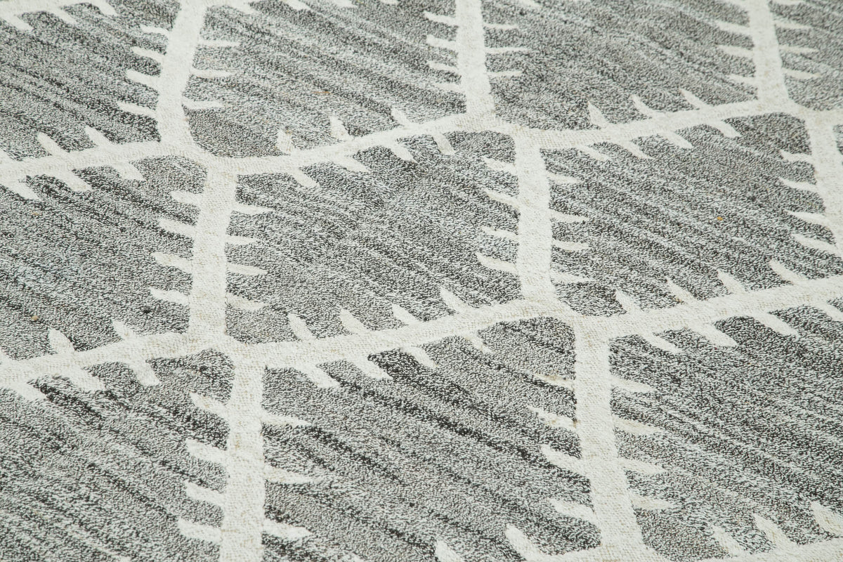 8x10 Grey Contemporary Area Rug - 35495