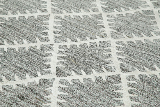 8x11 Grey Contemporary Area Rug - 35496