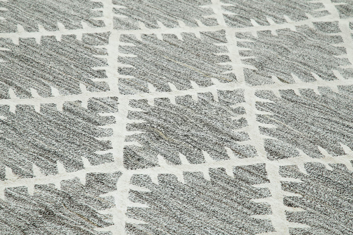 8x11 Grey Contemporary Area Rug - 35496