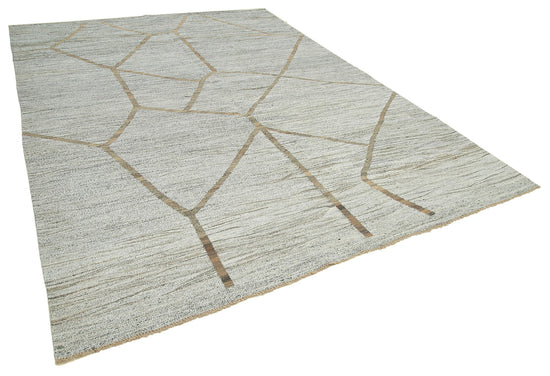 9x12 Grey Contemporary Area Rug - 35497