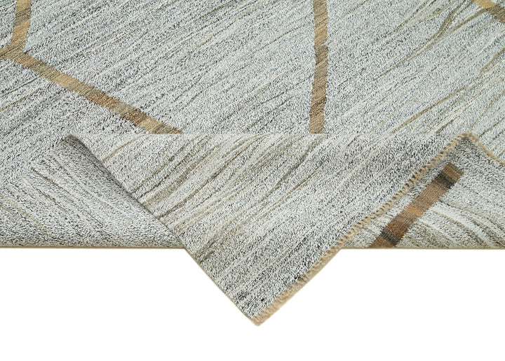 9x12 Grey Contemporary Area Rug - 35497