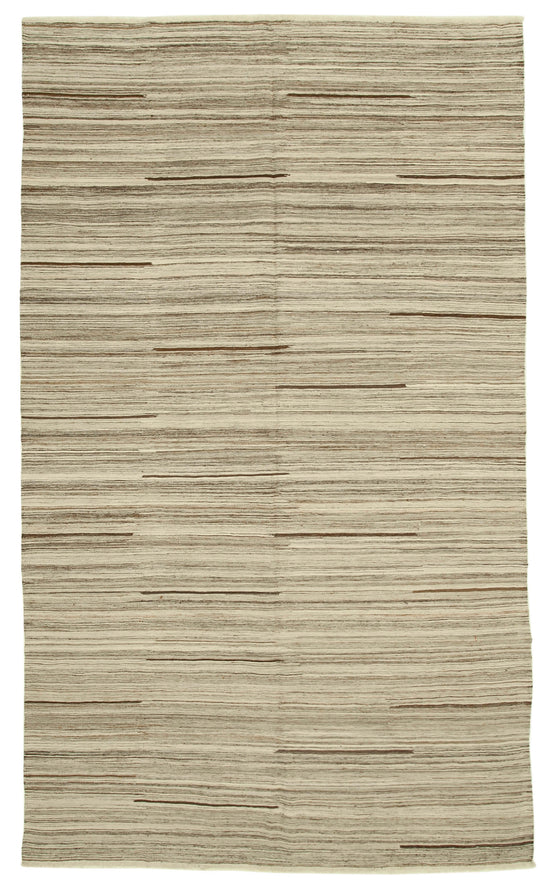 8x14 Beige Contemporary Area Rug - 35498