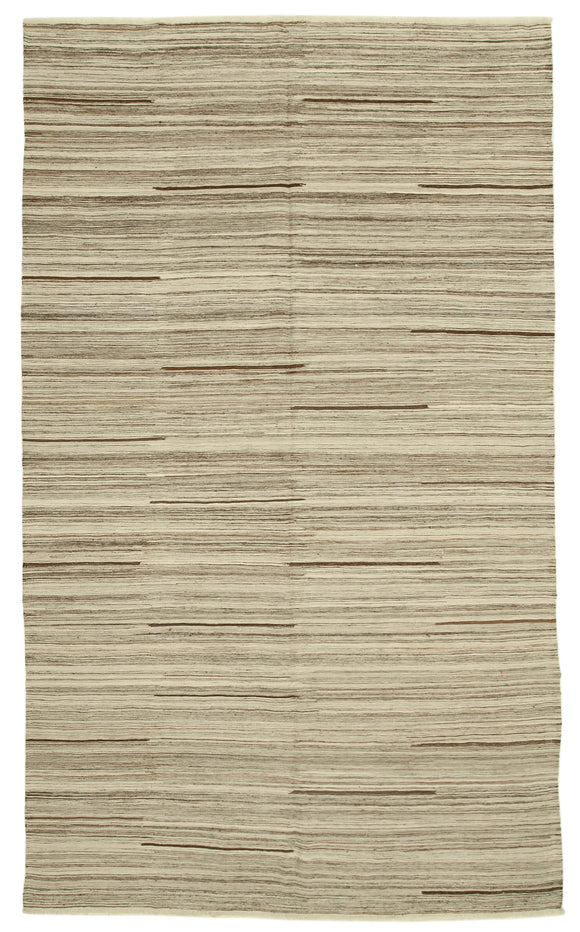 8x14 Beige Contemporary Area Rug - 35498