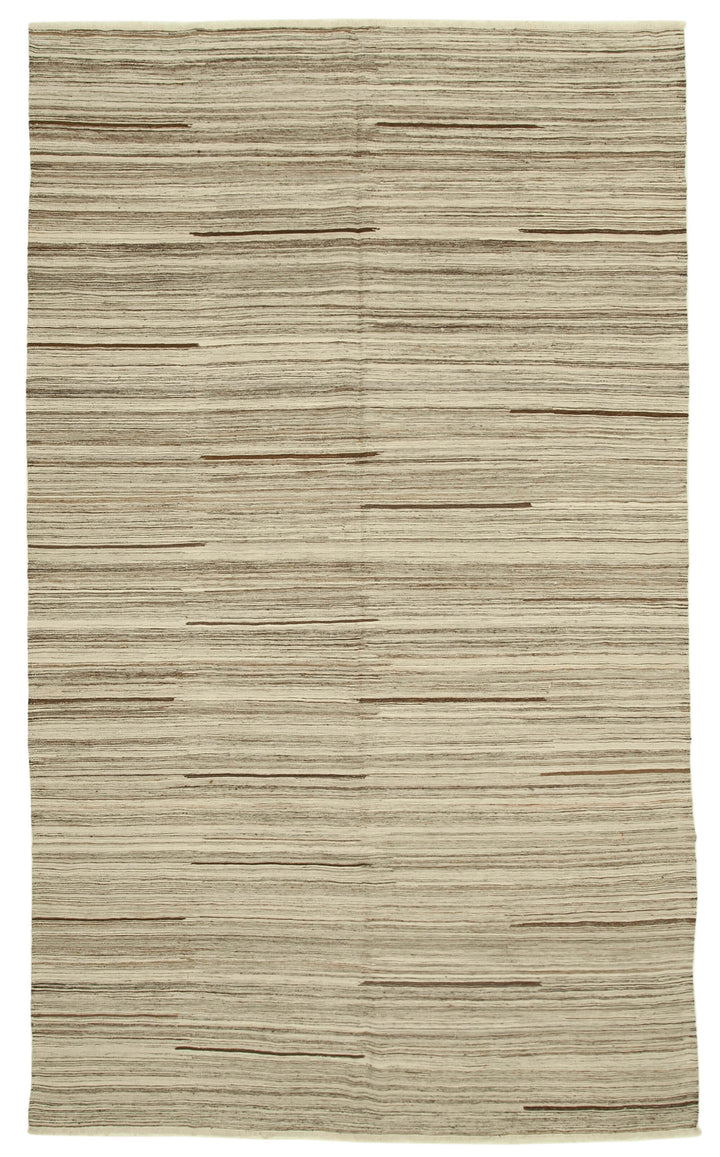8x14 Beige Contemporary Area Rug - 35498