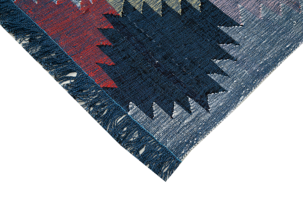 8x12 Blue Contemporary Area Rug - 35503