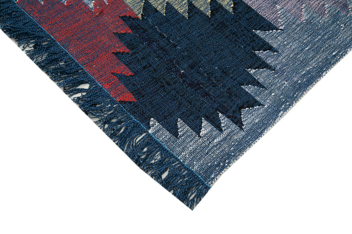 8x12 Blue Contemporary Area Rug - 35503
