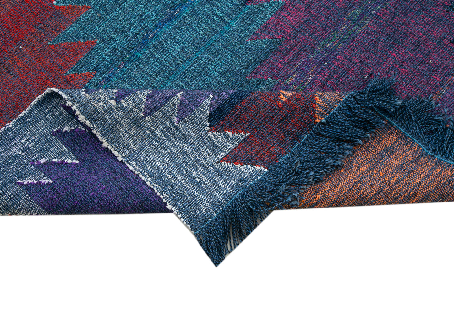 8x12 Blue Contemporary Area Rug - 35503