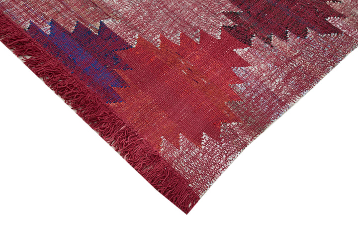 8x11 Red Contemporary Area Rug - 35505