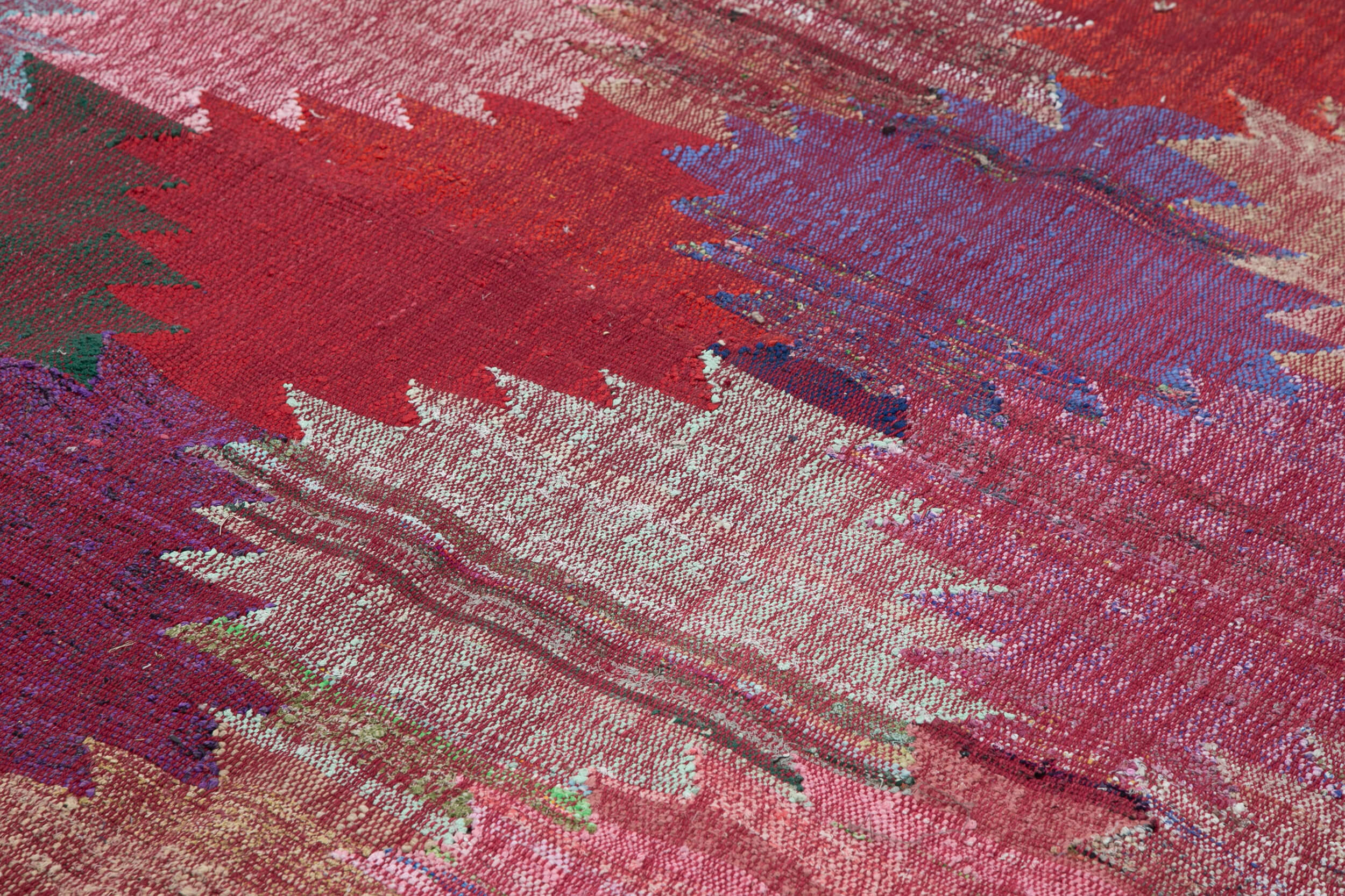 8x11 Red Contemporary Area Rug - 35505