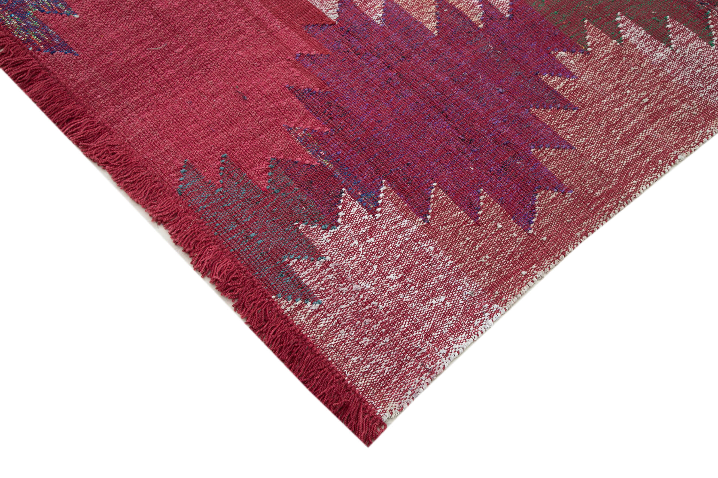 8x11 Red Contemporary Area Rug - 35508