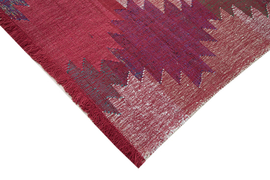 8x11 Red Contemporary Area Rug - 35508