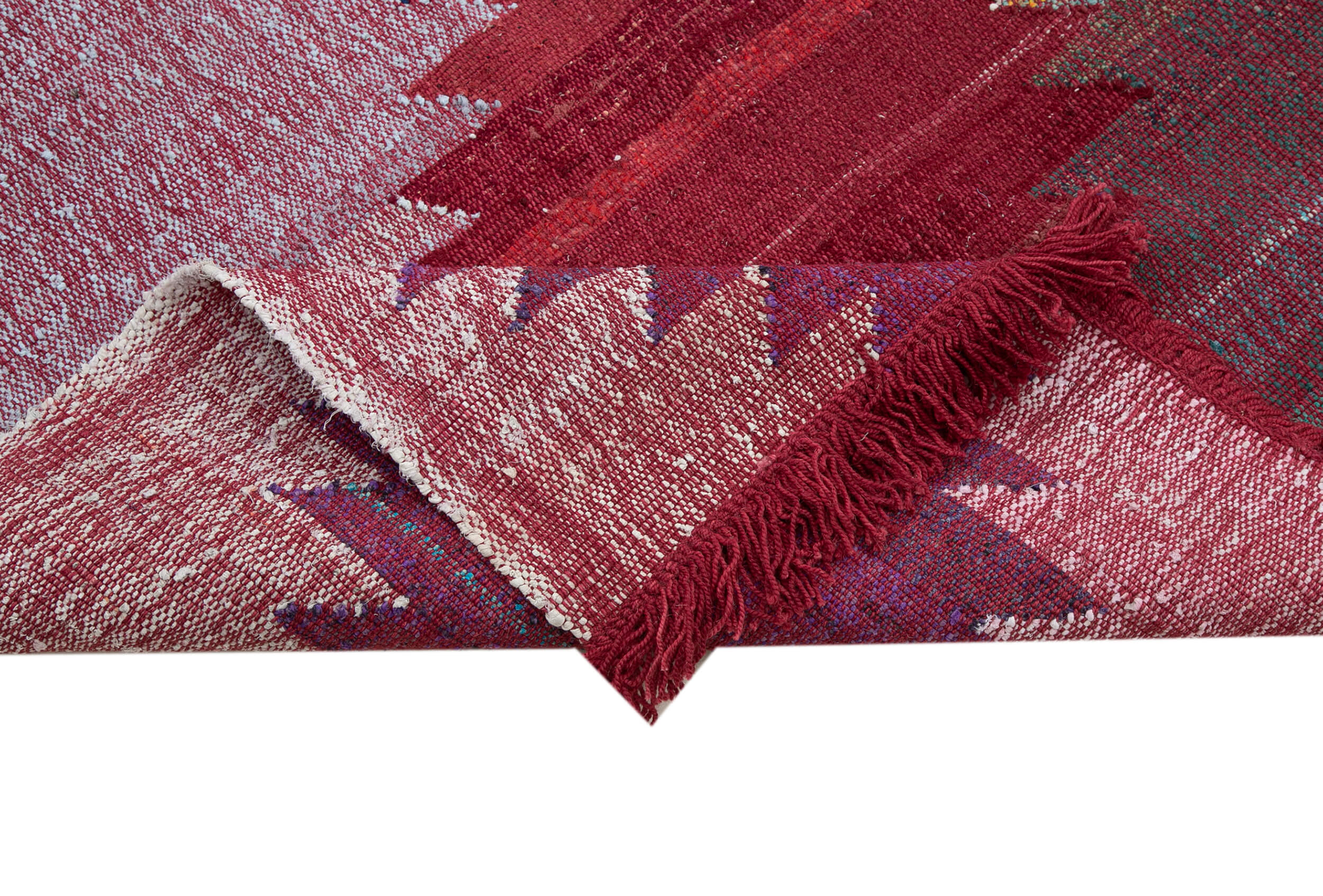 8x11 Red Contemporary Area Rug - 35508