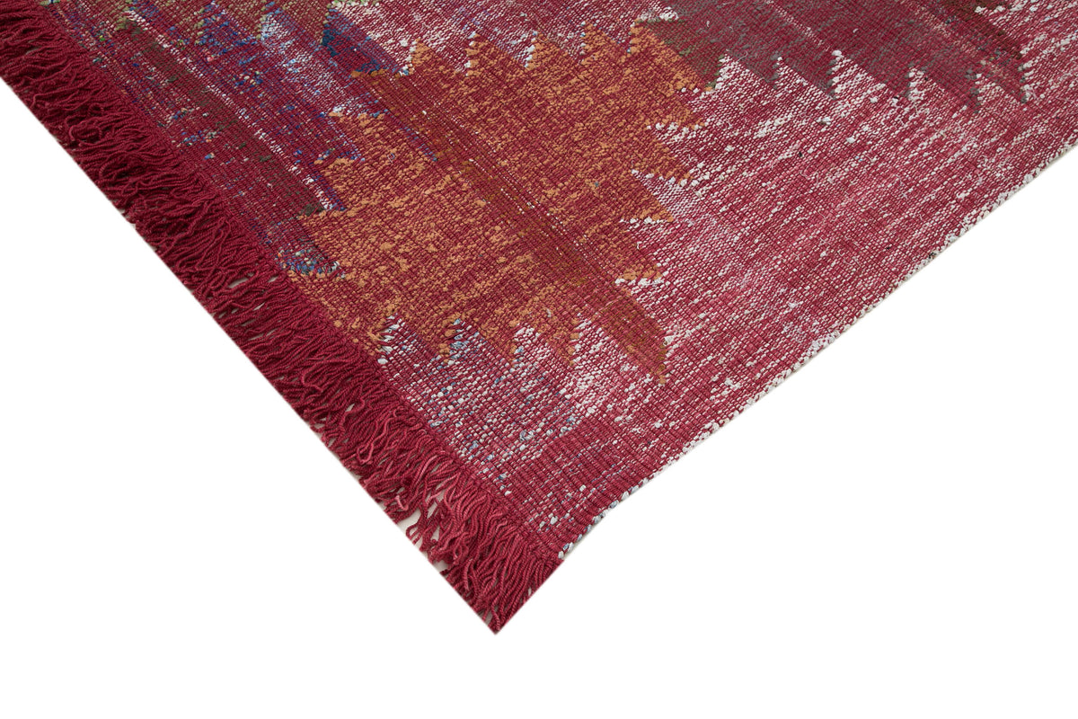 8x11 Red Contemporary Area Rug - 35513