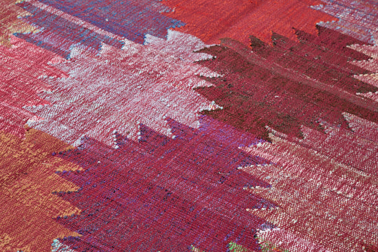 8x11 Red Contemporary Area Rug - 35513