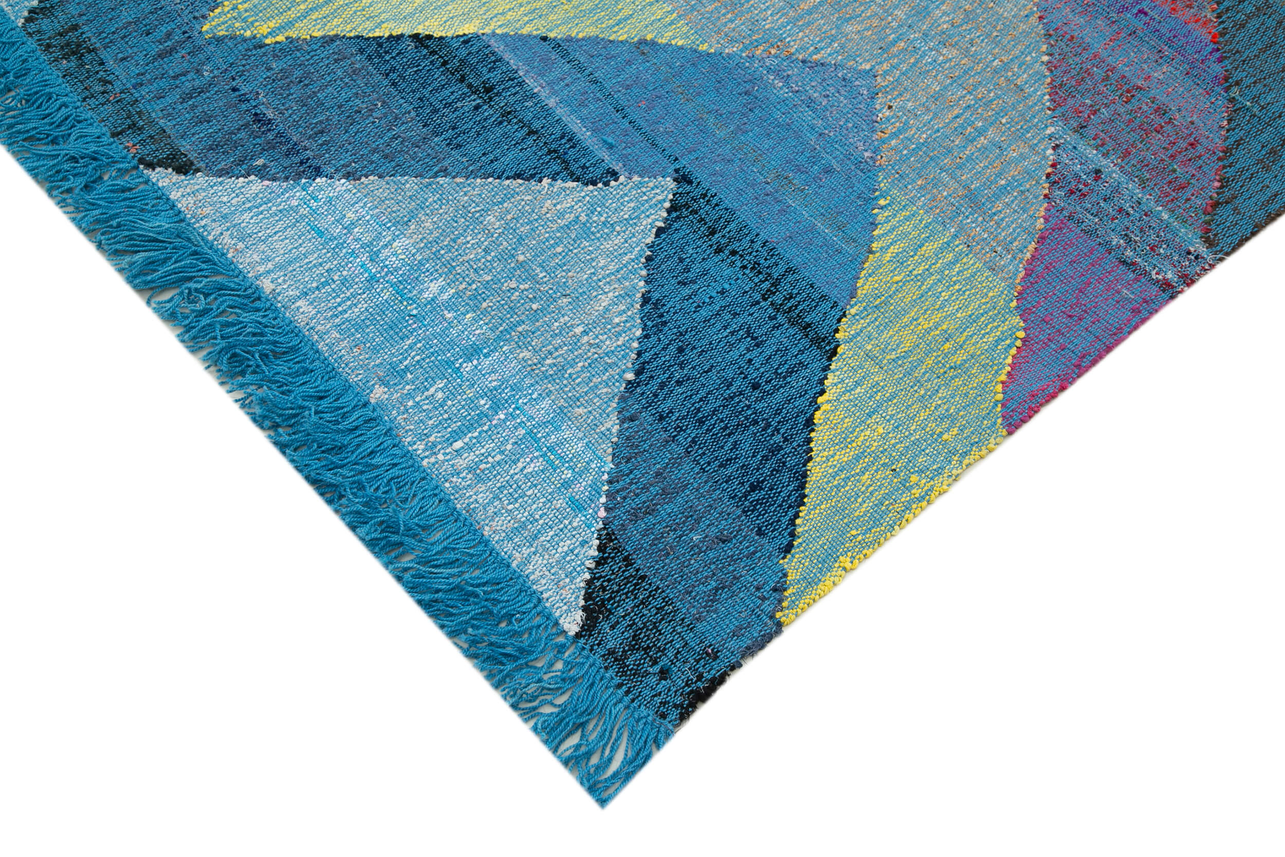8x12 Blue Contemporary Area Rug - 35521