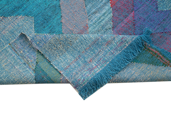 10x14 Blue Contemporary Area Rug - 35534