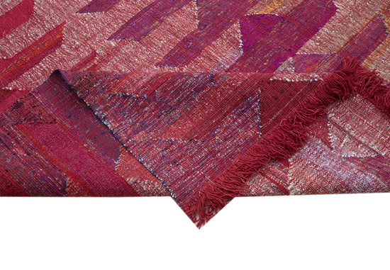 13x16 Red Contemporary Area Rug - 35543