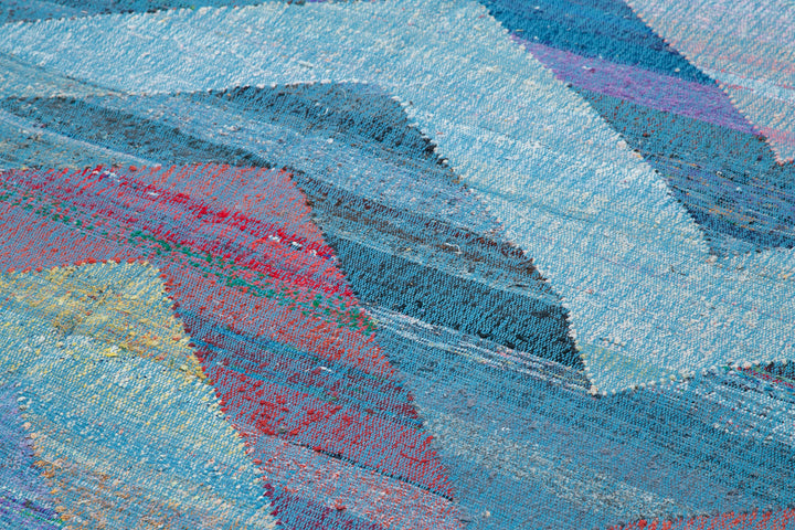 13x16 Blue Contemporary Area Rug - 35553