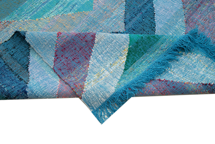 13x16 Blue Contemporary Area Rug - 35553