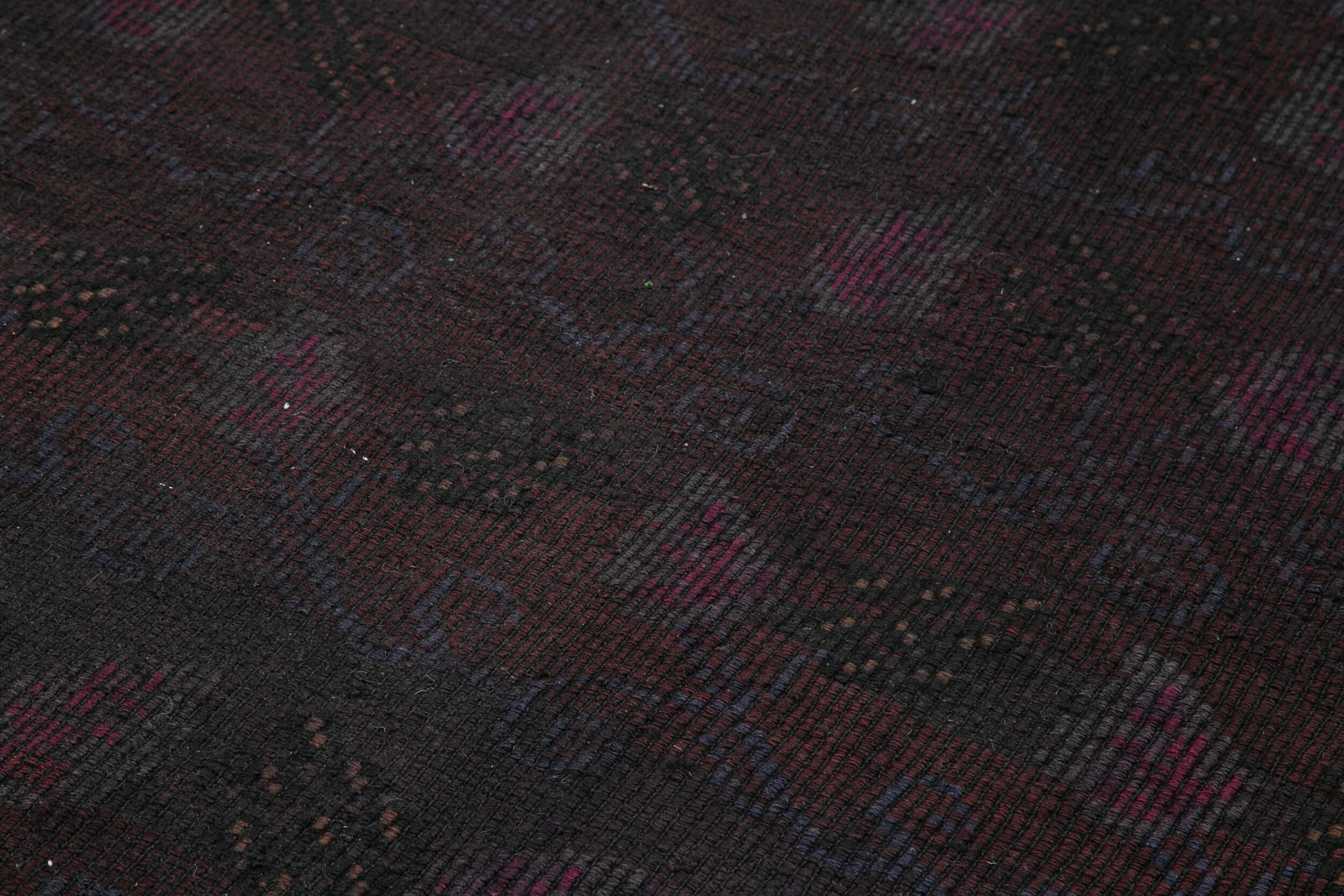 5x10 Brown Vintage Turkish Kilim Rug - 35590