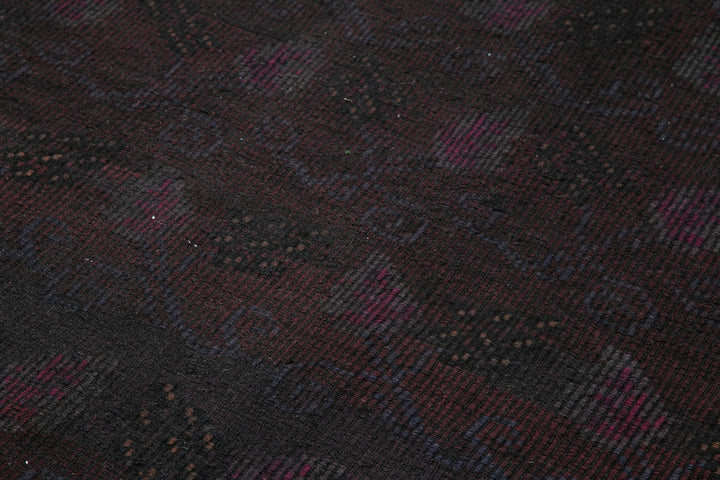 5x10 Brown Vintage Turkish Kilim Rug - 35590