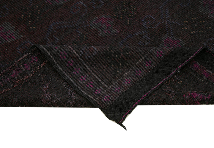 5x10 Brown Vintage Turkish Kilim Rug - 35590