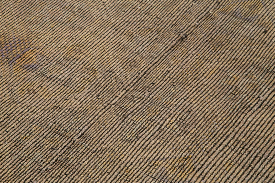 5x11 Beige Vintage Turkish Kilim Rug - 35641