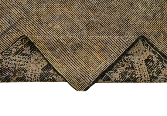 5x11 Beige Vintage Turkish Kilim Rug - 35641