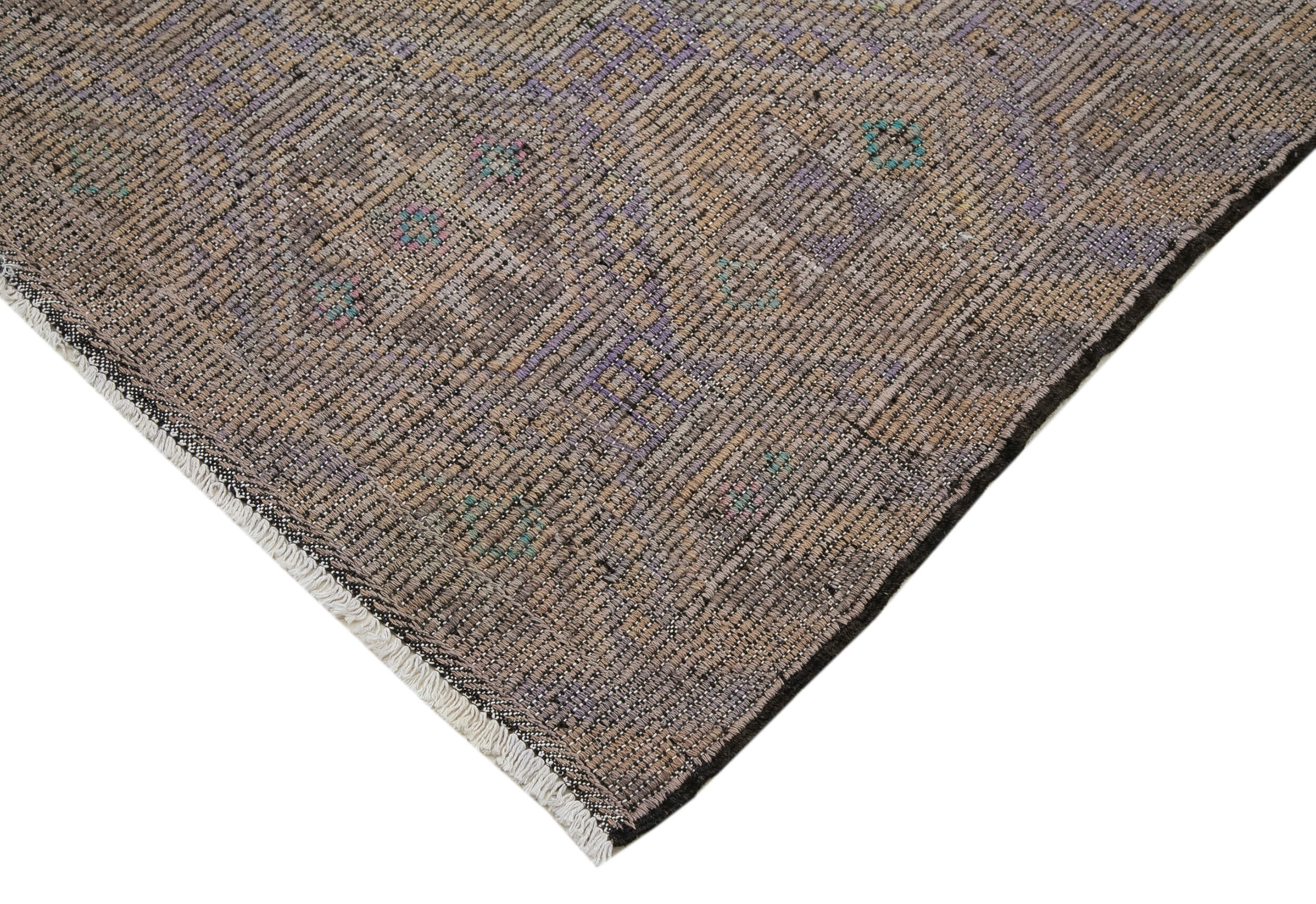 6x11 Beige Vintage Turkish Kilim Rug - 35644