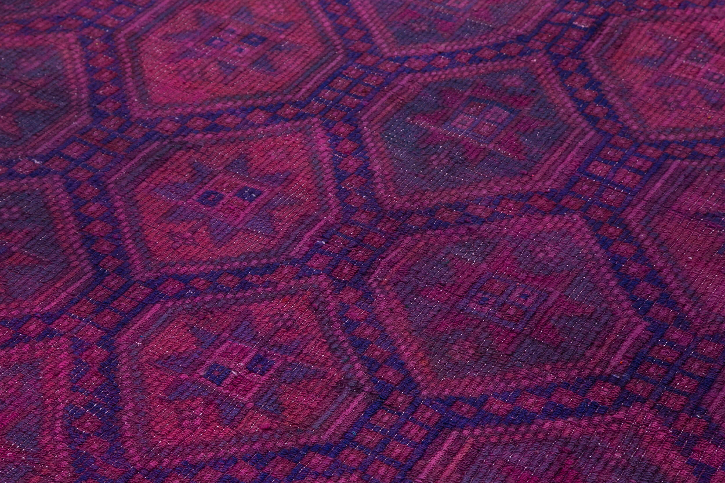 7x10 Pink Vintage Turkish Kilim Rug - 35680
