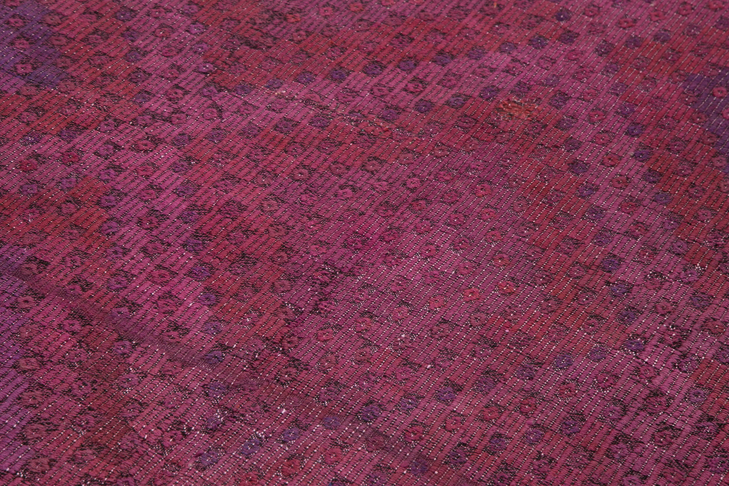 6x11 Pink Vintage Turkish Kilim Rug - 35701