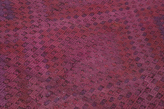 6x11 Pink Vintage Turkish Kilim Rug - 35701