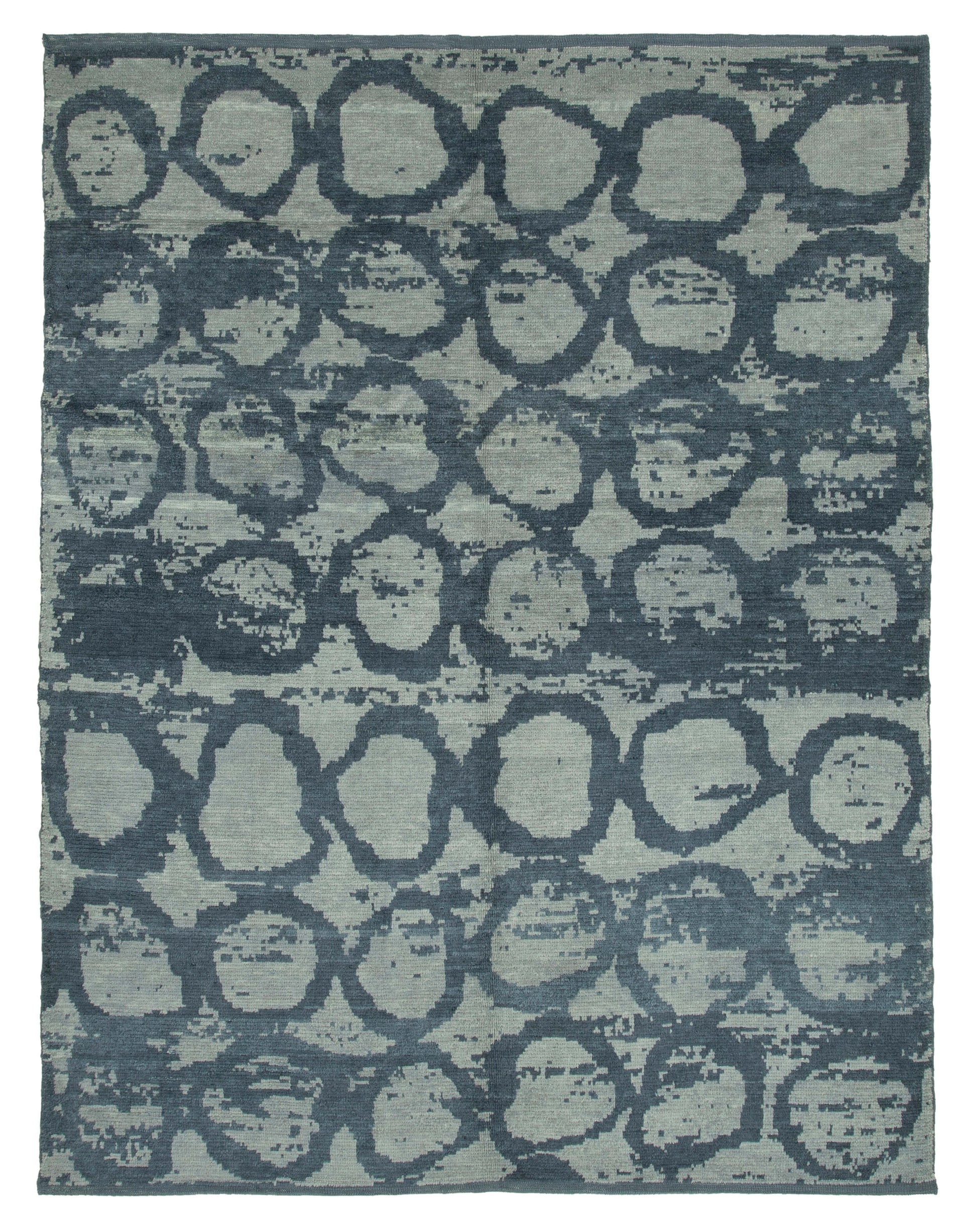8x10 Blue Moroccan Rug - 35733
